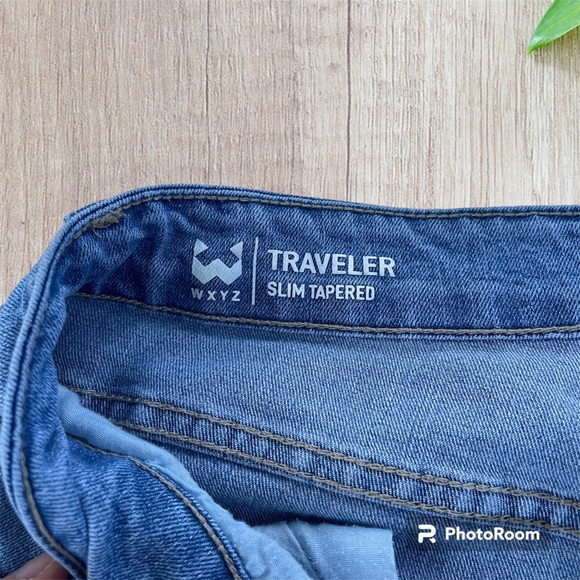 Men's WXYZ Traveler Slim Tapered Hyperflex jeans Size 31x30 - Picture 6 of 7